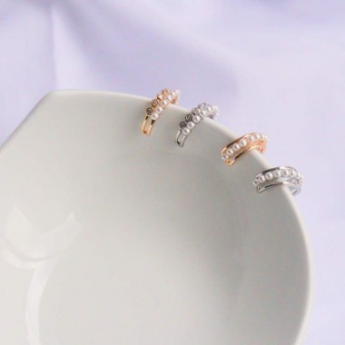 Earcuff Perlas - Covergold