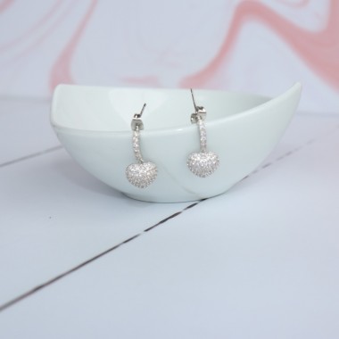 Aretes Corazón...