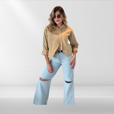 Camisa Noa Marrón